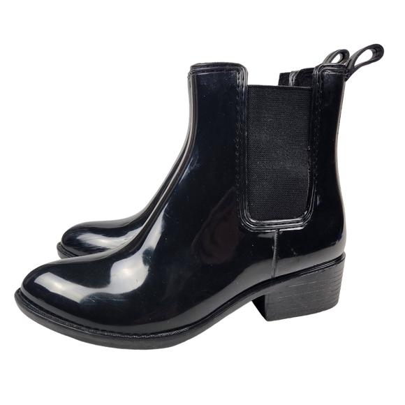 Jeffrey Campbell Stormy Rain Boot STORMY BLACK Women's Size 7 - Picture 2 of 11